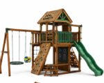 Roney's Furniture Wooden Outdoor Porch Swing with A-Frame Stand, Gray Finish - Image 2