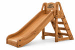 Roney's Furniture Wooden Toddler Slide with Ladder Steps - Image 3