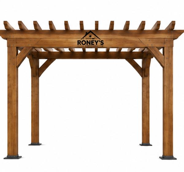 Roney's Furniture Traditional Open Wood Pergola