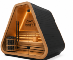 Roney's Furniture Triangular A-Frame Outdoor Sauna - Image 2