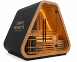 Roney's Furniture Triangular A-Frame Outdoor Sauna - Image 3