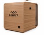 Roney's Furniture Rounded Cube Outdoor Sauna, Natural Wood Finish - Image 4
