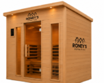 Roney's Furniture Indoor Wood Sauna Room, Natural Finish - Image 2