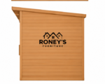 Roney's Furniture Indoor Wood Sauna Room, Natural Finish - Image 3