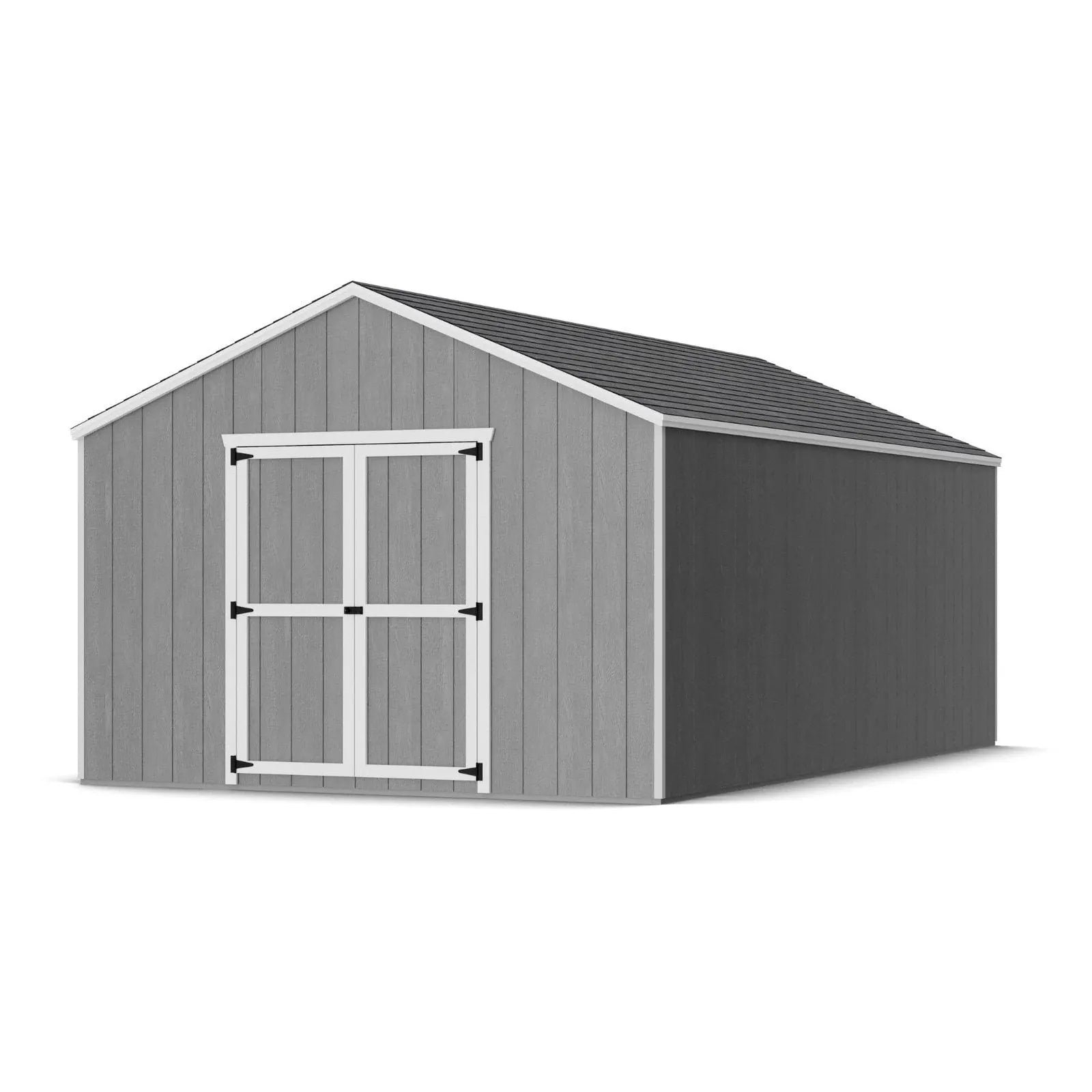 12x20_VGS_SHDW.jpg Little Cottage Co Value Gable Wood Shed Kit - Image 1