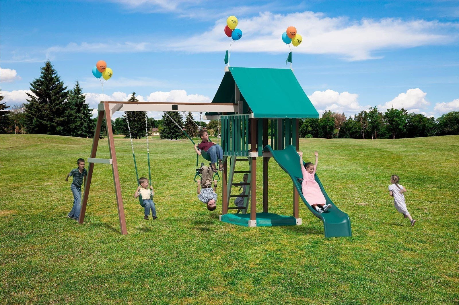171_PolyLovelyRetreat_Background-1.jpg Play-Mor Play Tower - Image 1