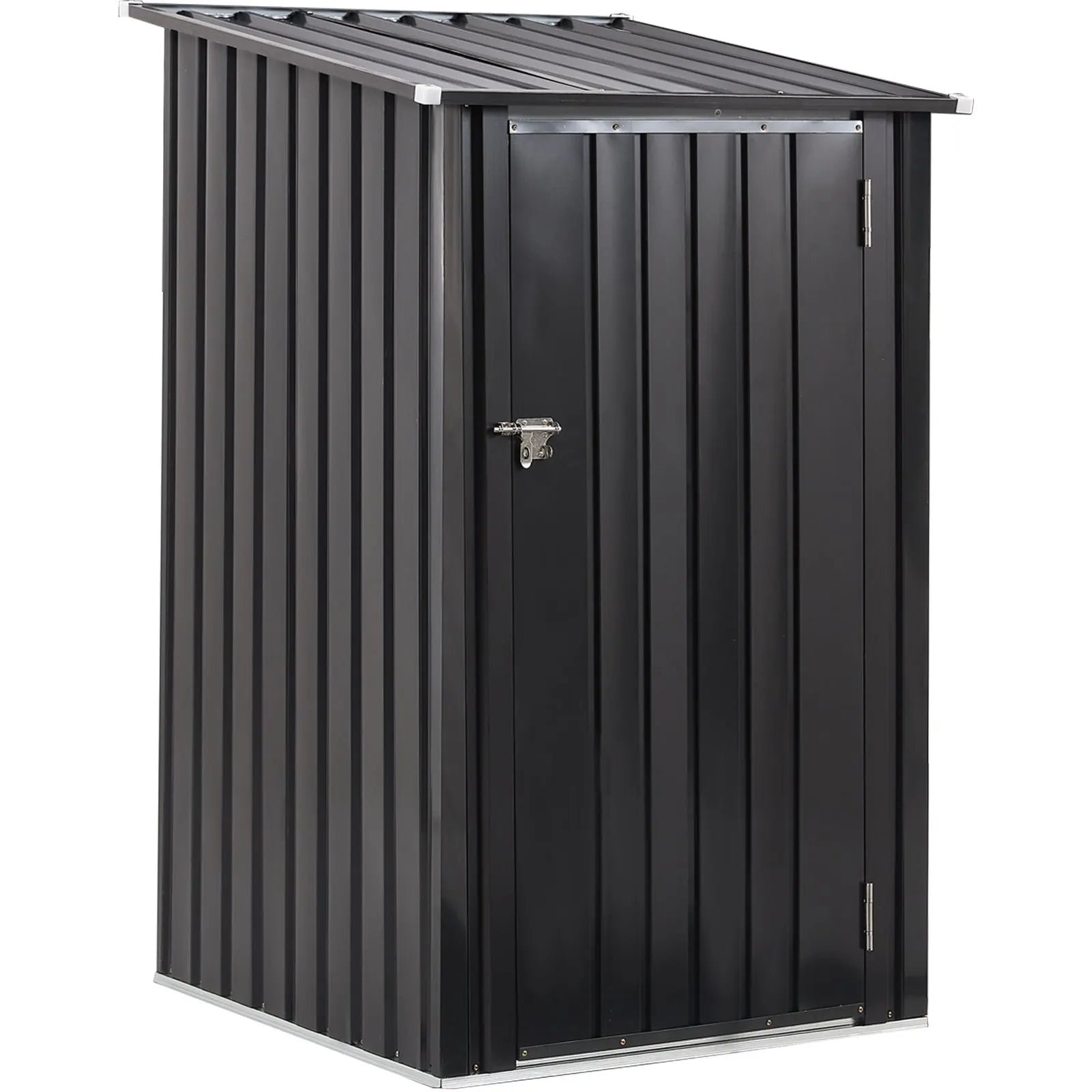1856906975535960064.jpg Metal Firewood Storage Shed - Image 1
