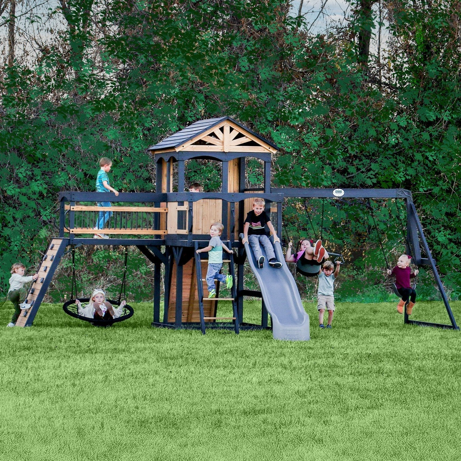 2300354-TIMBER-Crossing-HERO-2.jpg Timber Crossing Swing Set - Image 1
