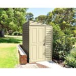 DuraMax Building Products 4-ft x 8-ft Sidemate Off-white Lean-to Vinyl Storage Shed - Image 5