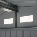 Large Outdoor Garden Storage Shed with Lockable Double Doors - Image 4