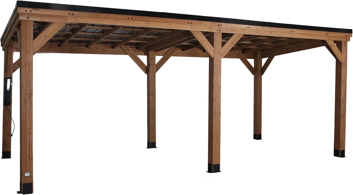 71PpXRVPhDL._AC_SL1500.jpg Backyard Discovery Arcadia Gazebo - Image 1
