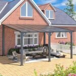 Aecojoy 14×12 ft Aluminum Pergola with Canopy - Image 4