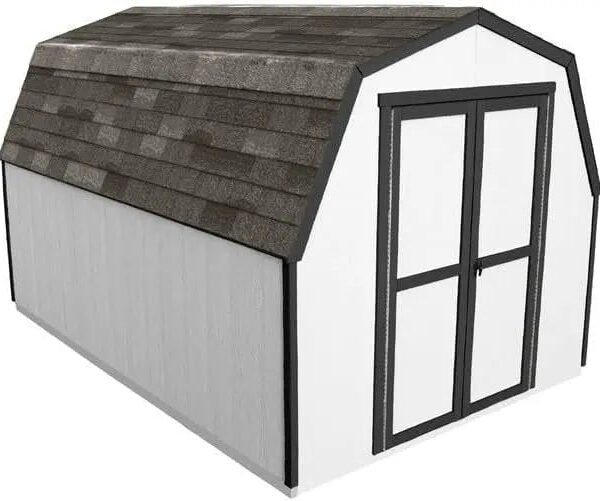 Handy Home Andover 8 Ft. X 12 Ft. Storage Shed with Floor (19654-6)