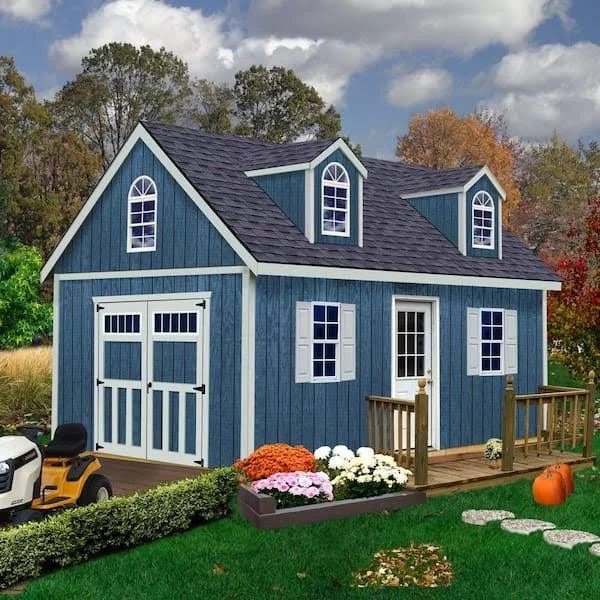 Best_Barns_Hampton_12_ft_24_ft_Storage_Shed.jpg Best Barns Hampton 12 ft × 24 ft Storage Shed - Image 1
