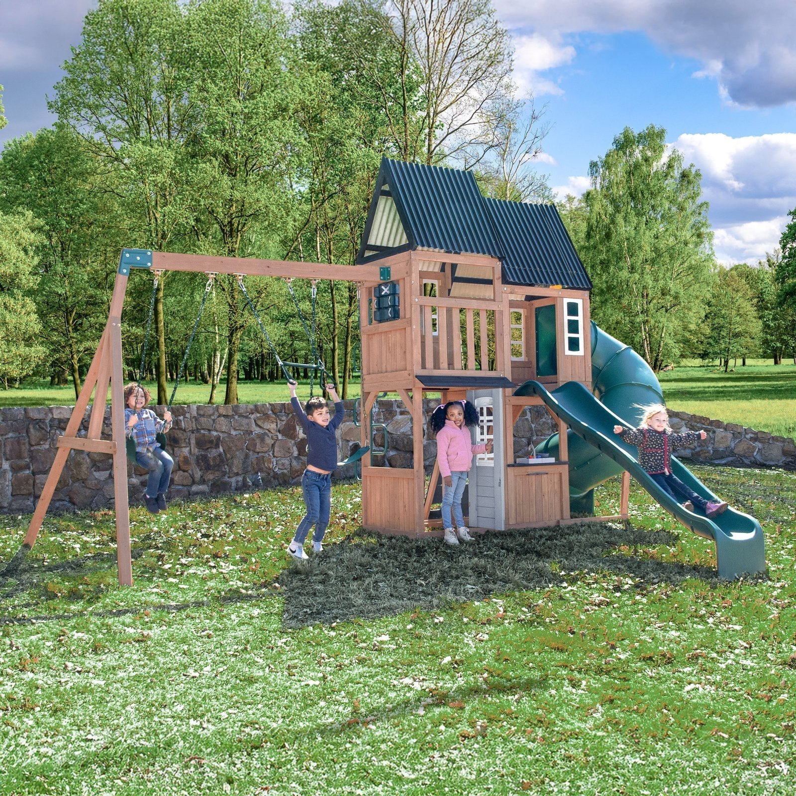 F29825_RSM_01_BETA.jpg Acadia Manor Swing Set - Image 1