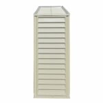 DuraMax 10.5ft x 2.75ft SidePro Vinyl Shed with Foundation Kit - Image 9