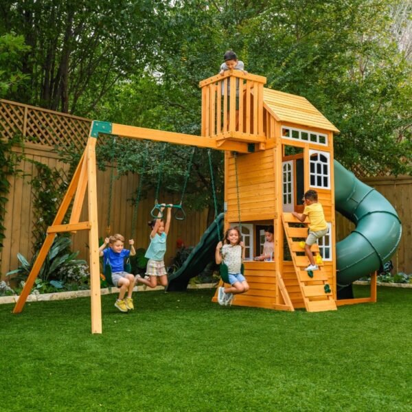 Ridgemoor Perch Swing Set – Installation Available