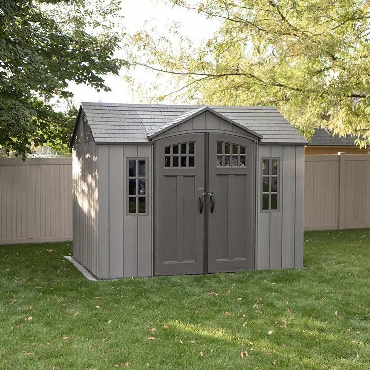 image1-4.jpg Lifetime 10ft x 8ft Rough Cut Outdoor Storage Shed - Image 1
