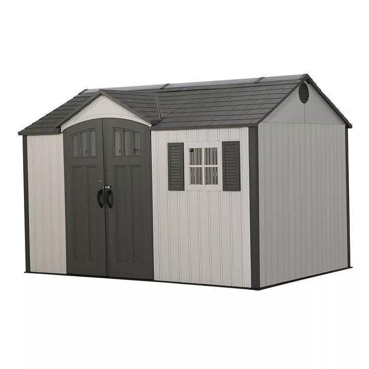 image2-2-2-1.jpg Lifetime 12.5 Ft. x 8 Ft. Outdoor Storage Shed - Image 1