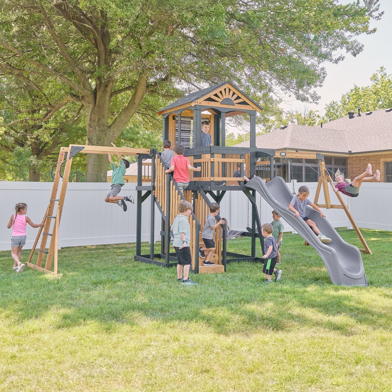 qlp6kdivajxvcxbyilky.jpg Oceanview II Swing Set - Image 1