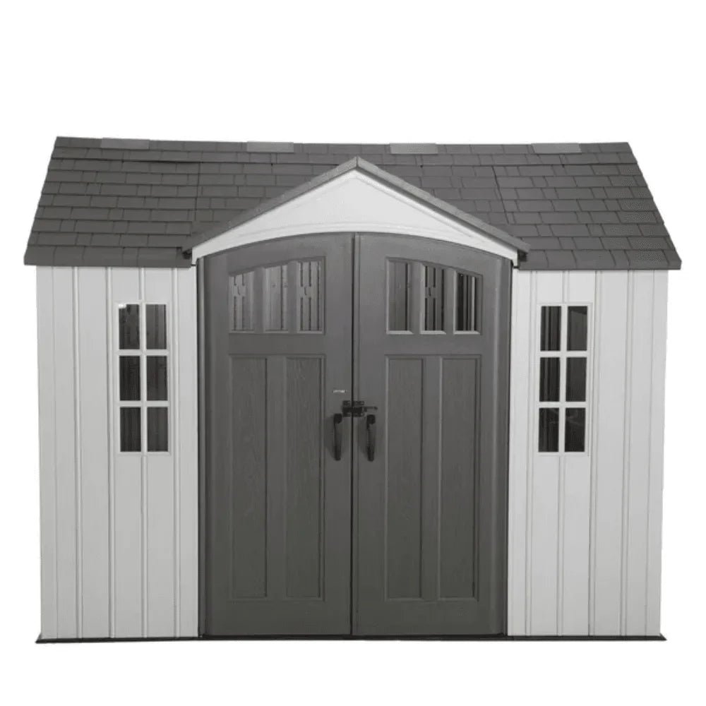vitcher-llc-vitcher-llc-lifetime-10-ft-x-8-ft-outdoor-storage-shed-gray-01-20260811085257-97700dec.jpg Lifetime 10 ft. x 8 ft. Outdoor Storage Shed, Gray - Image 1