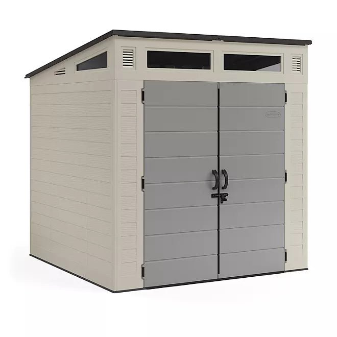 vitcher-llc-vitcher-llc-suncast-modernist-7-x-7-ft-resin-outdoor-storage-shed-model-bms778-01-20260811085308-1356bab2.jpg Suncast Modernist 7 x 7 ft. Resin Outdoor Storage Shed, Model BMS7780 - Image 1