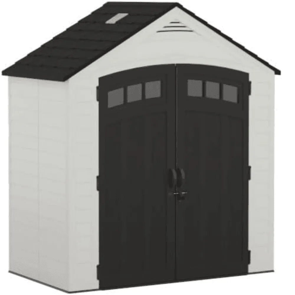 vitcher-llc-vitcher-llc-suncast-vista-7-ft-x-4-ft-resin-standard-modern-storage-shed-with-01-20260811085311-22a14c31.jpg Suncast Vista 7 ft. x 4 ft. Resin Standard Modern Storage Shed with Floor Kit - Image 1